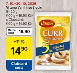 Tesco Vitana Vanilinový cukr nabídka