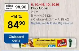 Tesco Fino Alobal nabídka