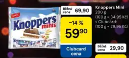 Tesco Knoppers Mini nabídka