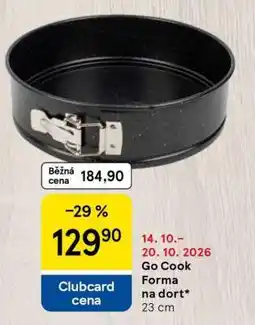 Tesco Go Cook Forma na dort nabídka