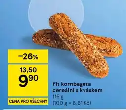 Tesco Fit kornbageta cereální s kváskem nabídka