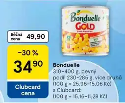 Tesco Bonduelle nabídka
