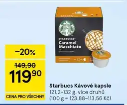 Tesco Starbucs Kávové kapsle nabídka