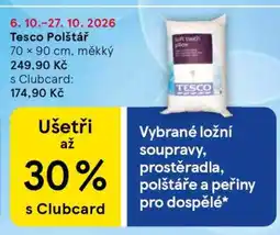 Tesco Tesco Polštář nabídka