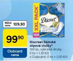 Tesco Discreet Dámské slipové vložky nabídka