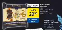 Tesco Harry Potter Čokoláda nabídka