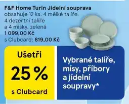 Tesco F&F Home Turin Jídelní souprava nabídka
