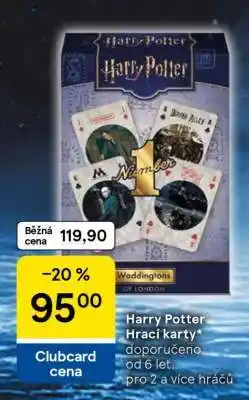 Tesco Harry Potter Hrací karty nabídka
