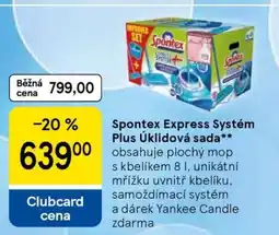 Tesco Spontex Express Systém Plus Úklidová sada nabídka