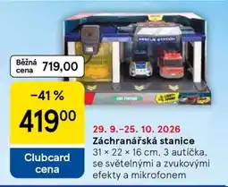 Tesco Záchranářská stanice nabídka