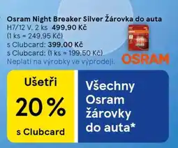 Tesco Osram Night Breaker Silver Žárovka do auta nabídka