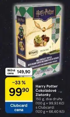 Tesco Harry Potter Čokoládové Zlatonky nabídka