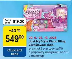 Tesco Just My Style Disco Bling Zkrášlovací sada nabídka