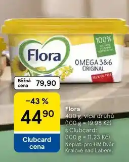 Tesco Flora nabídka