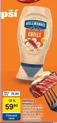 Tesco HELLMANN’S OMÁČKA nabídka