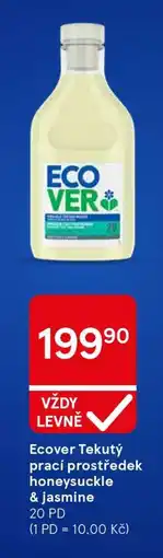 Tesco Ecover Tekutý prací prostředek honeysuckle & jasmine nabídka