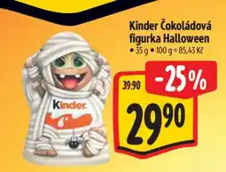 Albert Kinder Čokoládová figurka Halloween nabídka