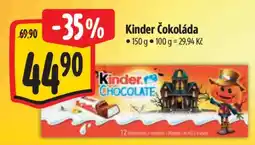 Albert Kinder čokoláda nabídka