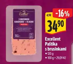 Albert Excellent Paštika s brusinkami nabídka