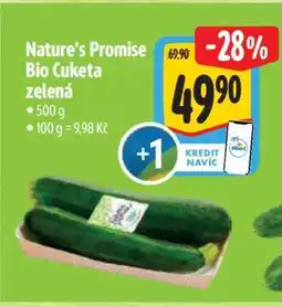 Albert Nature's Promise Bio Cuketa zelená nabídka