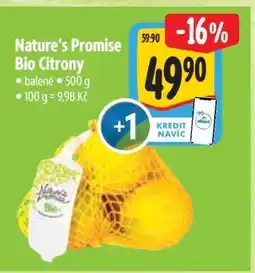 Albert Nature’s Promise Bio Citrony • nabídka