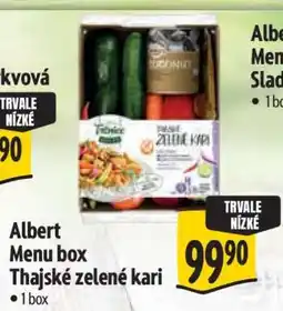 Albert Albert Menu box Thajské zelené kari nabídka