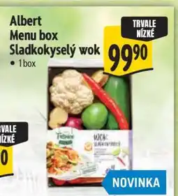 Albert Albert Menu box Sladkokyselý wok nabídka