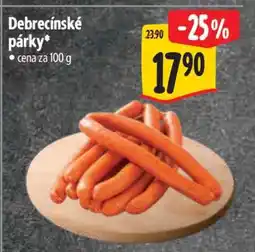 Albert Debrecínské párky nabídka