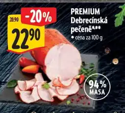 Albert PREMIUM Debrecínská pečeně nabídka