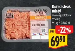 Albert Kuřecí steak mletý nabídka