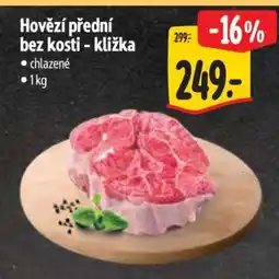 Albert Hovězí přední bez kosti – kližka nabídka