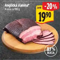 Albert Anglická slanina nabídka