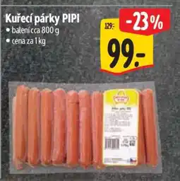 Albert Kuřecí párky Pipi nabídka