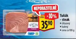 Albert Tuňák steak nabídka