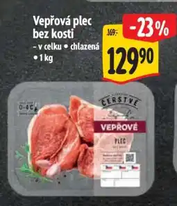 Albert Vepřová plec bez kosti nabídka
