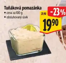 Albert Tuňáková pomazánka nabídka