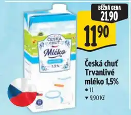 Albert Česká chuť Trvanlivé mléko 1,5% nabídka