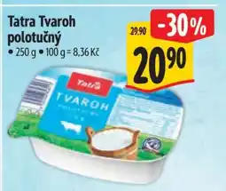 Albert Tatra tvaroh polotučný nabídka