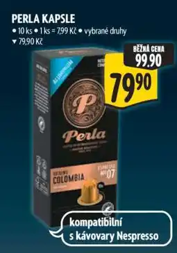 Albert PERLA Kapsle nabídka