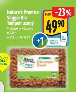Albert Nature’s Promise Veggie Bio Tempeh uzený nabídka
