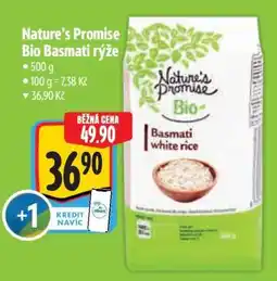 Albert Nature's Promise Bio Basmati rýže nabídka