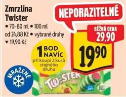Albert Zmrzlina Twister nabídka