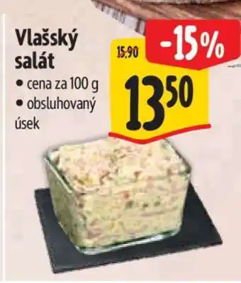 Albert Vlašský salát nabídka
