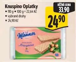 Albert Knuspino Oplatky nabídka