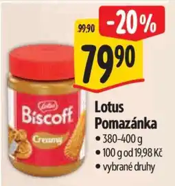 Albert Lotus Pomazánka nabídka