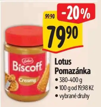 Albert Lotus Pomazánka nabídka