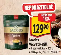 Albert Jacobs Velvet refill nabídka