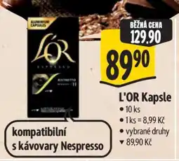 Albert L’OR kapsle nabídka