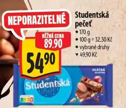 Albert Studentská pečeť nabídka