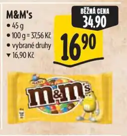 Albert M&M‘s nabídka